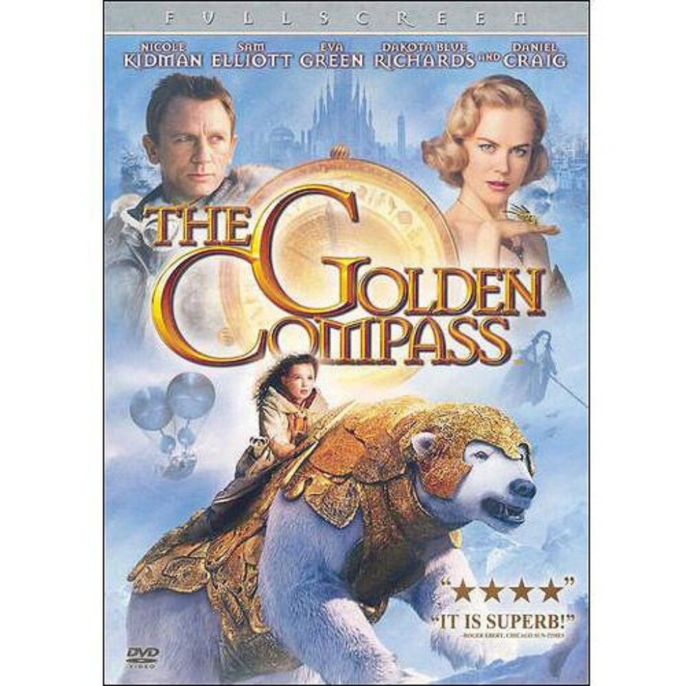 The Golden Compass Nicole Kidman PG13 New Line Cinema DVD Fullscreen
